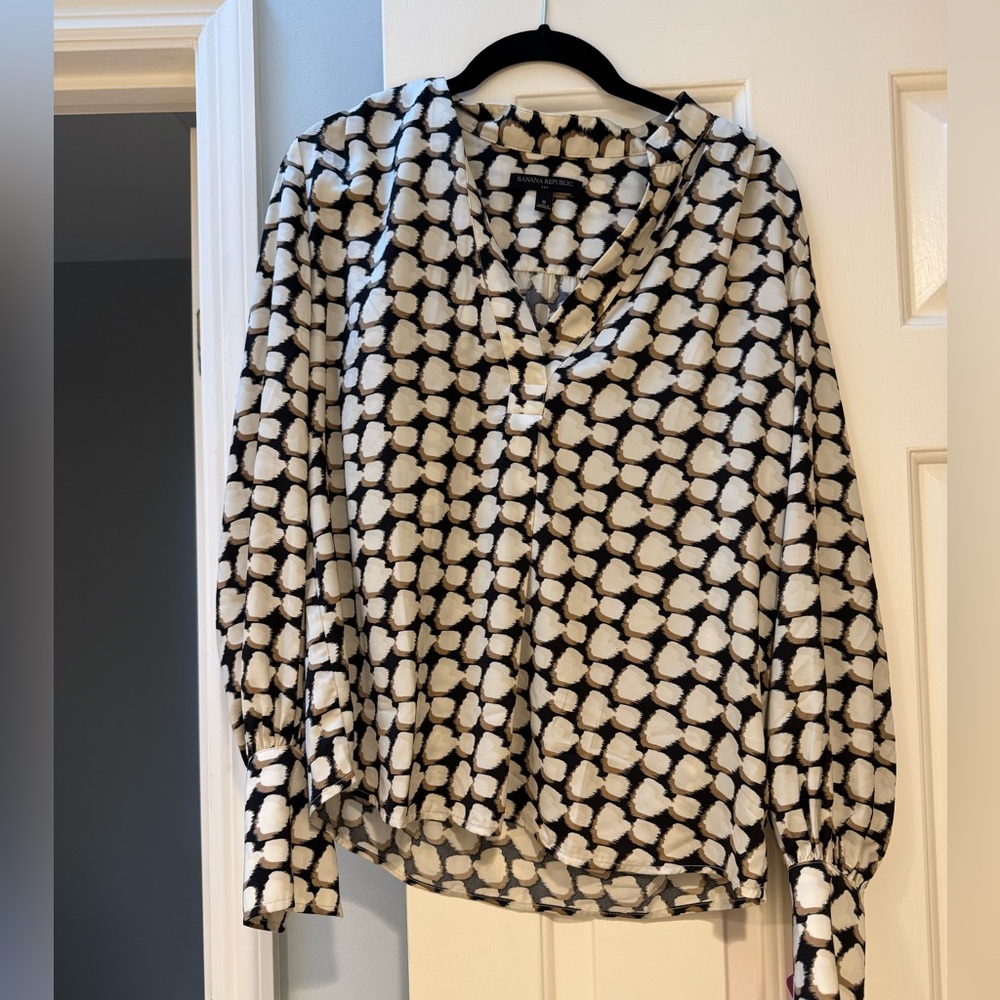 Banana Republic Long Sleeve Blouse